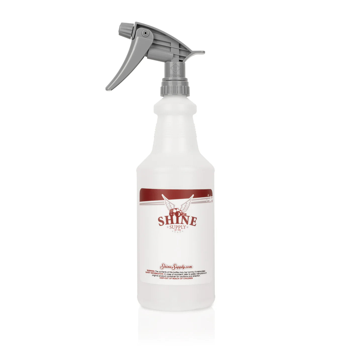 SHINE SUPPLY 32OZ. BOTTLE W/ CHEMICAL SPRAYER