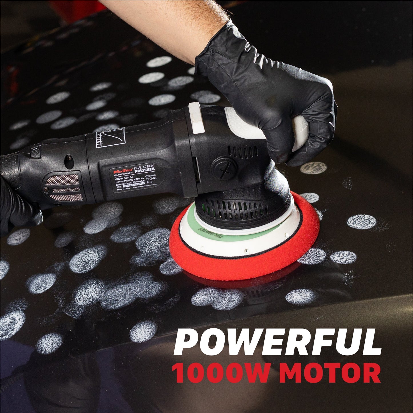 DUAL ACTION ORBITAL POLISHER - M15 PRO
