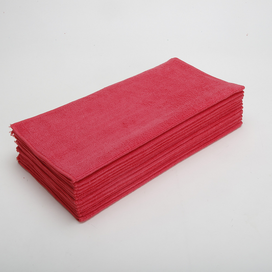 Microfiber Basic Towel, 380 GSM, 16x16 inch - 12 Pack