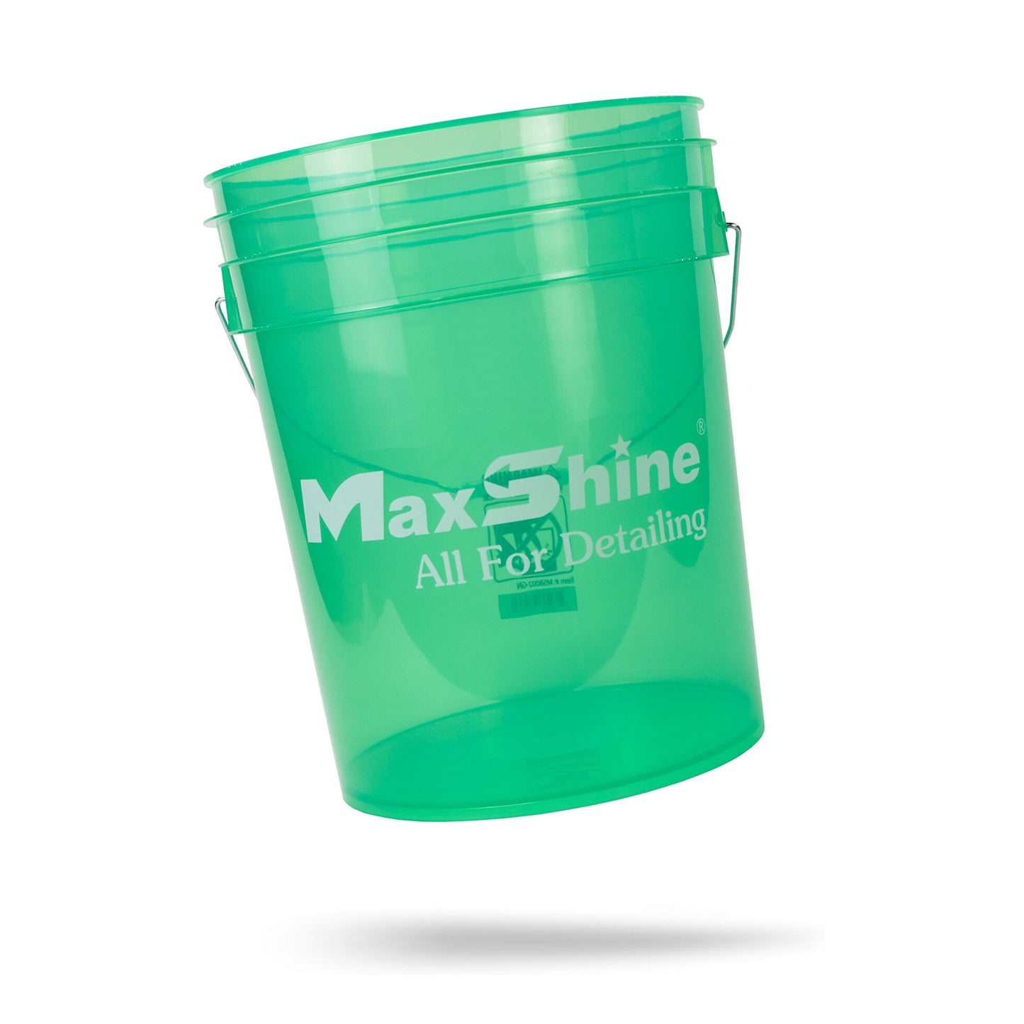 Detailing Bucket - Transparent Green 5 Gallon