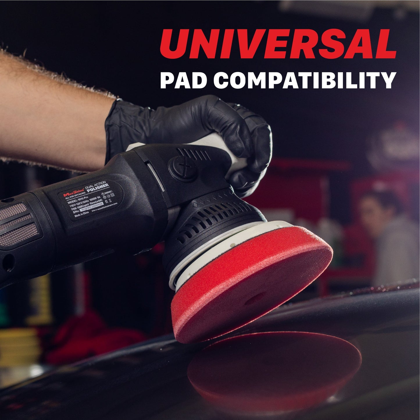 DUAL ACTION ORBITAL POLISHER - M15 PRO