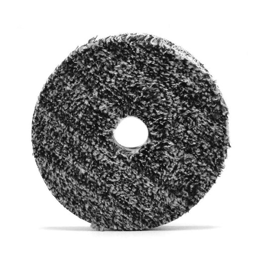 Buff and Shine Uro-Fiber Black/White Microfiber Cutting Pad 6"