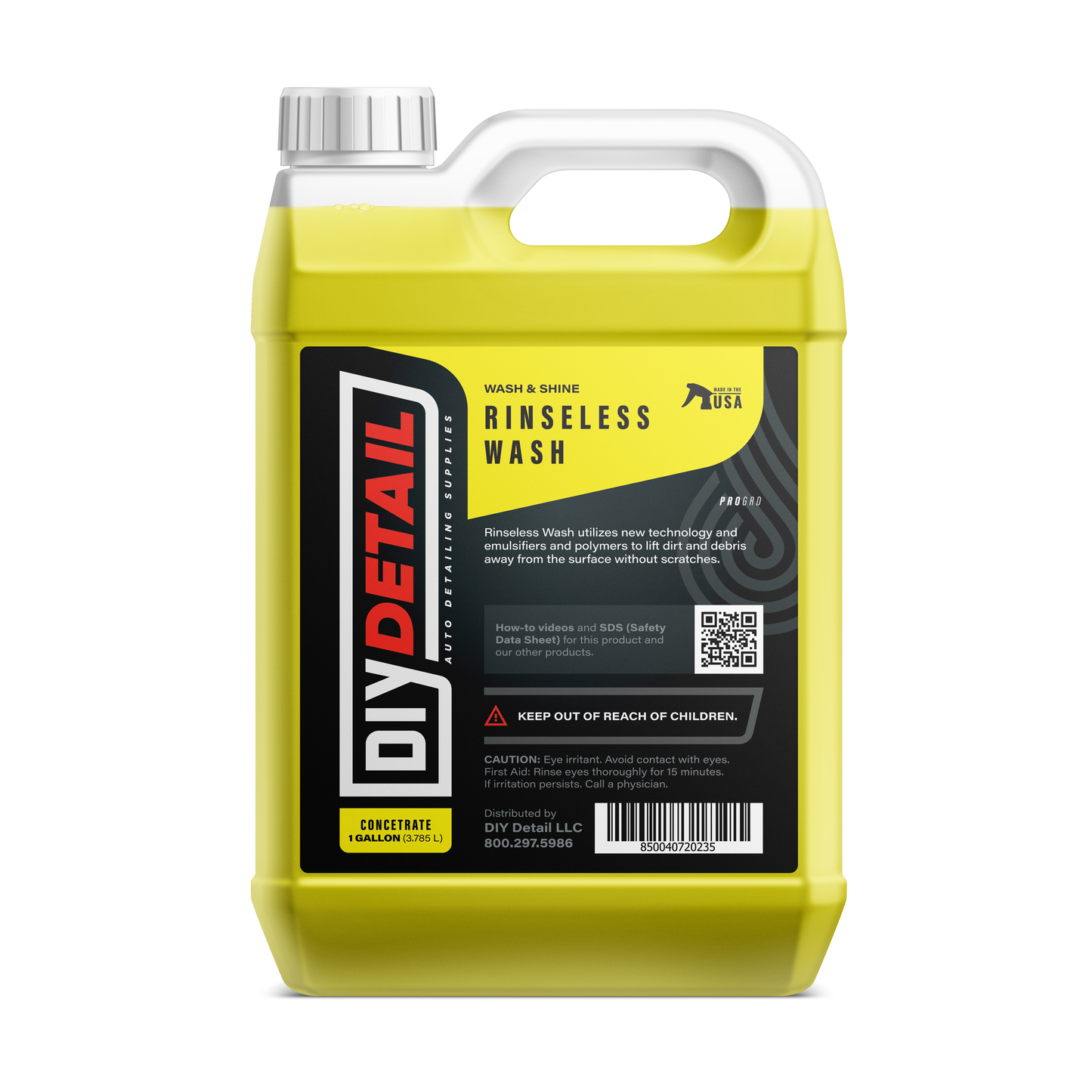 RINSE LESS WASH