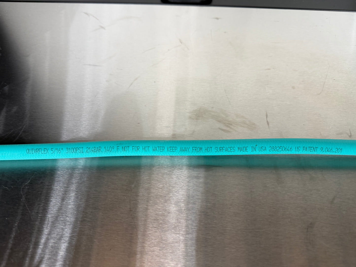QUIVRFLEX Pressure Wash Hose (5/16 Teal)