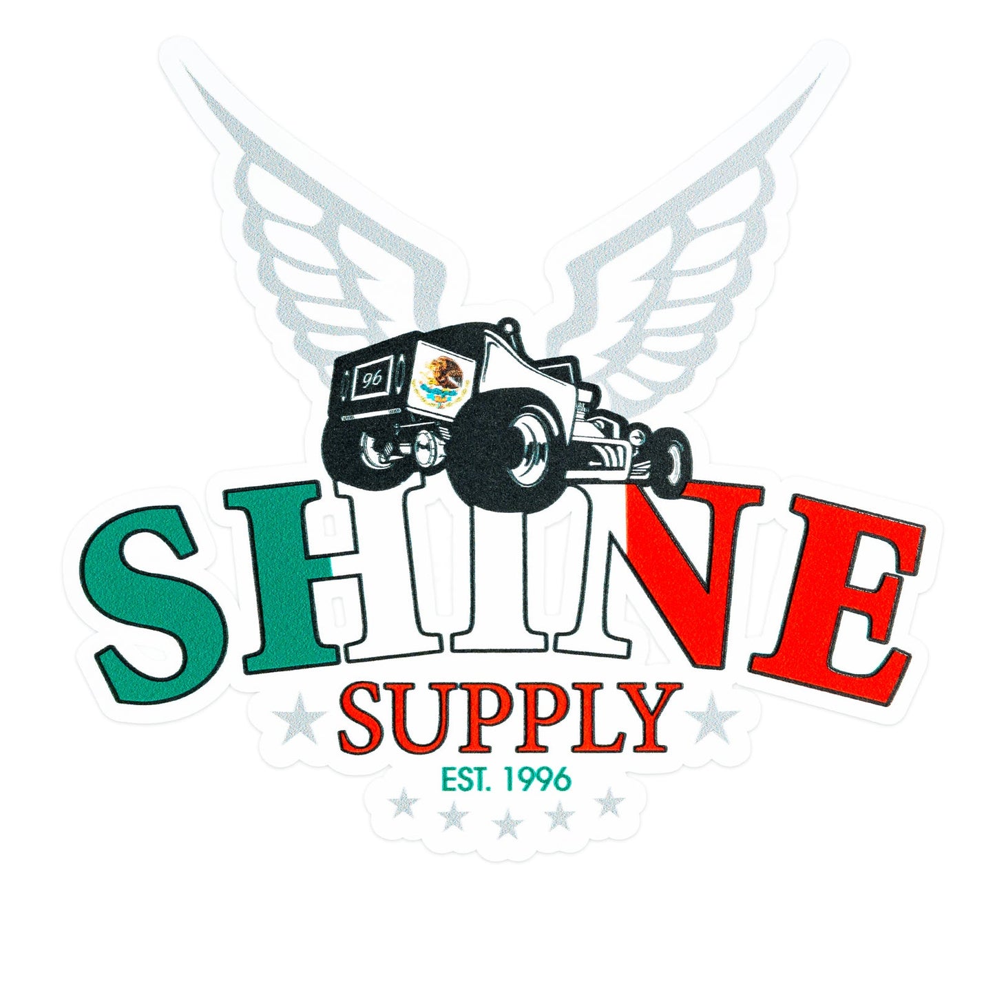 SHINE SUPPLY DECAL - MEXICO 6"