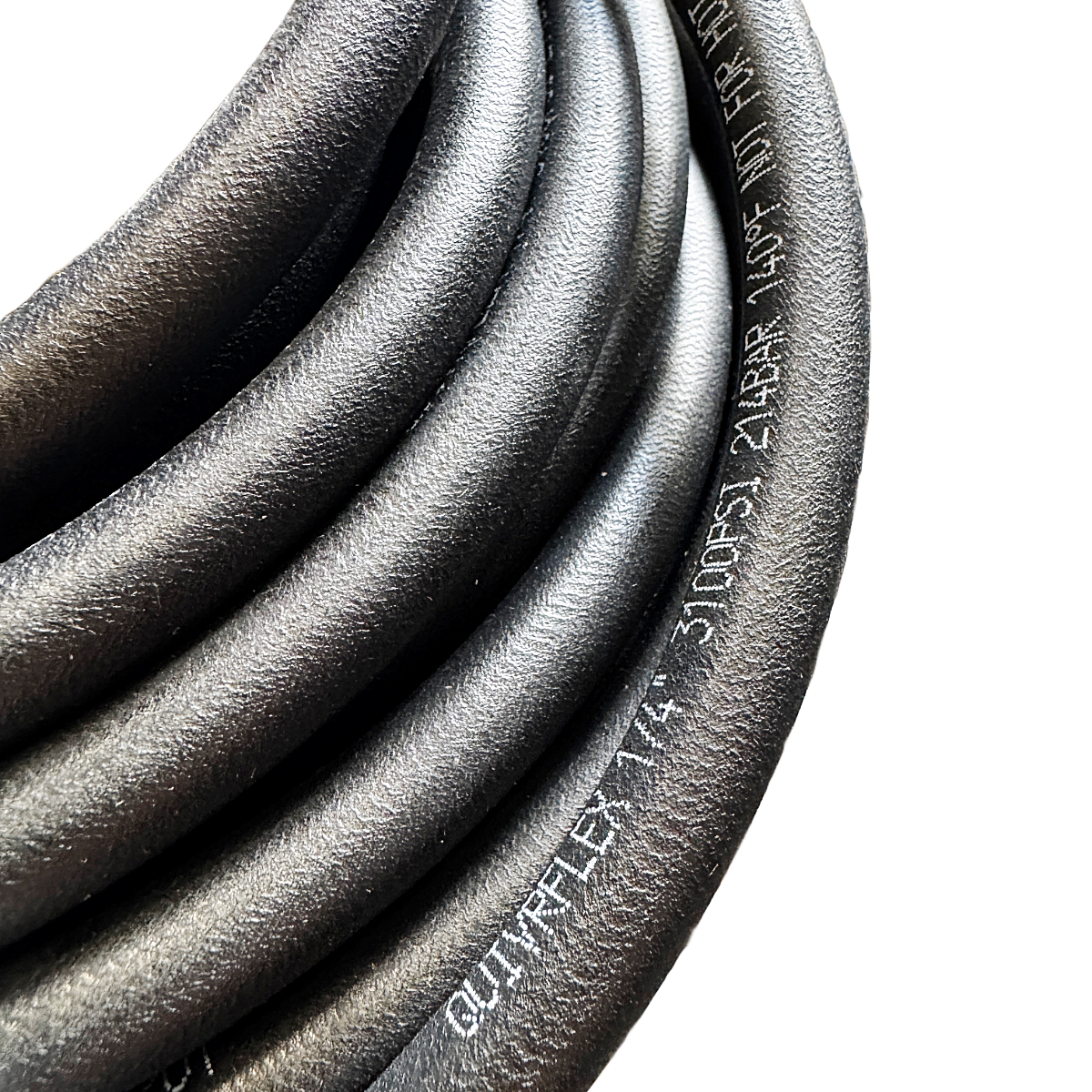 QUIVRFLEX Pressure Wash Hose (1/4in Black)