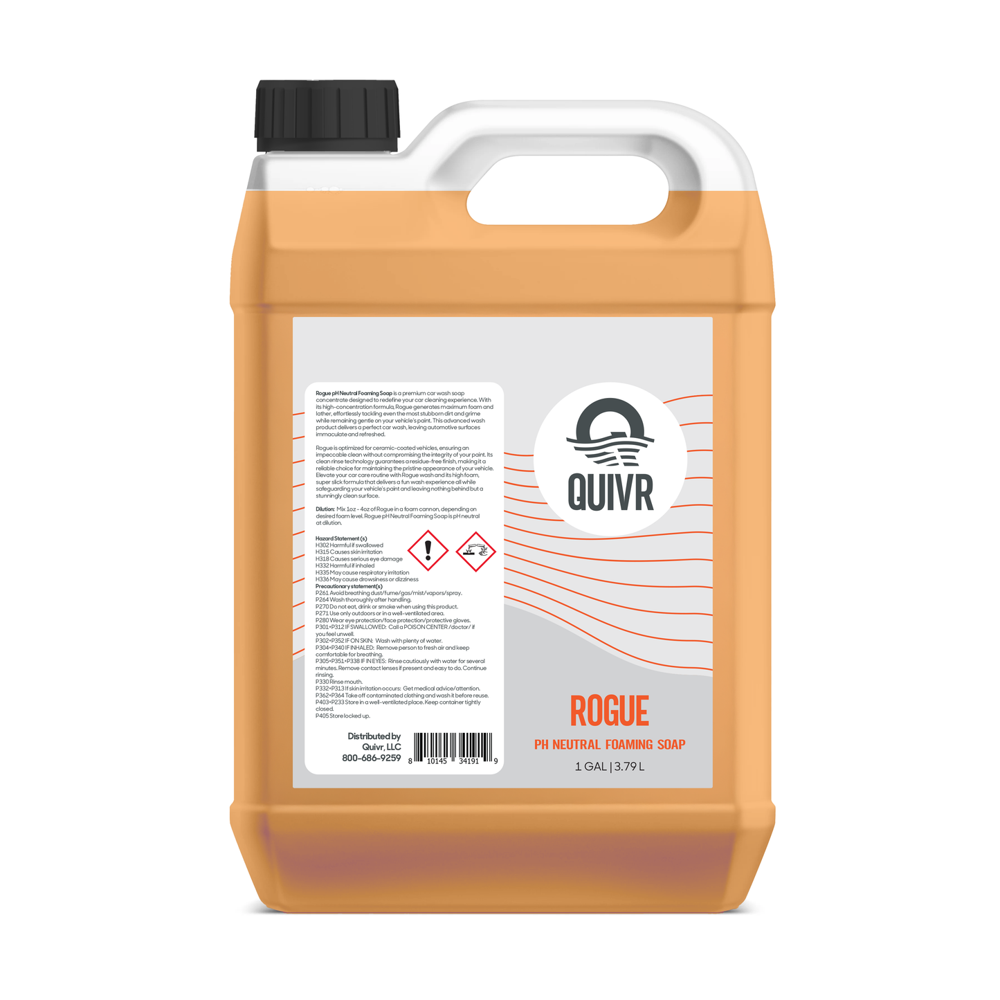 QUIVR Rogue Neutral Foaming Soap