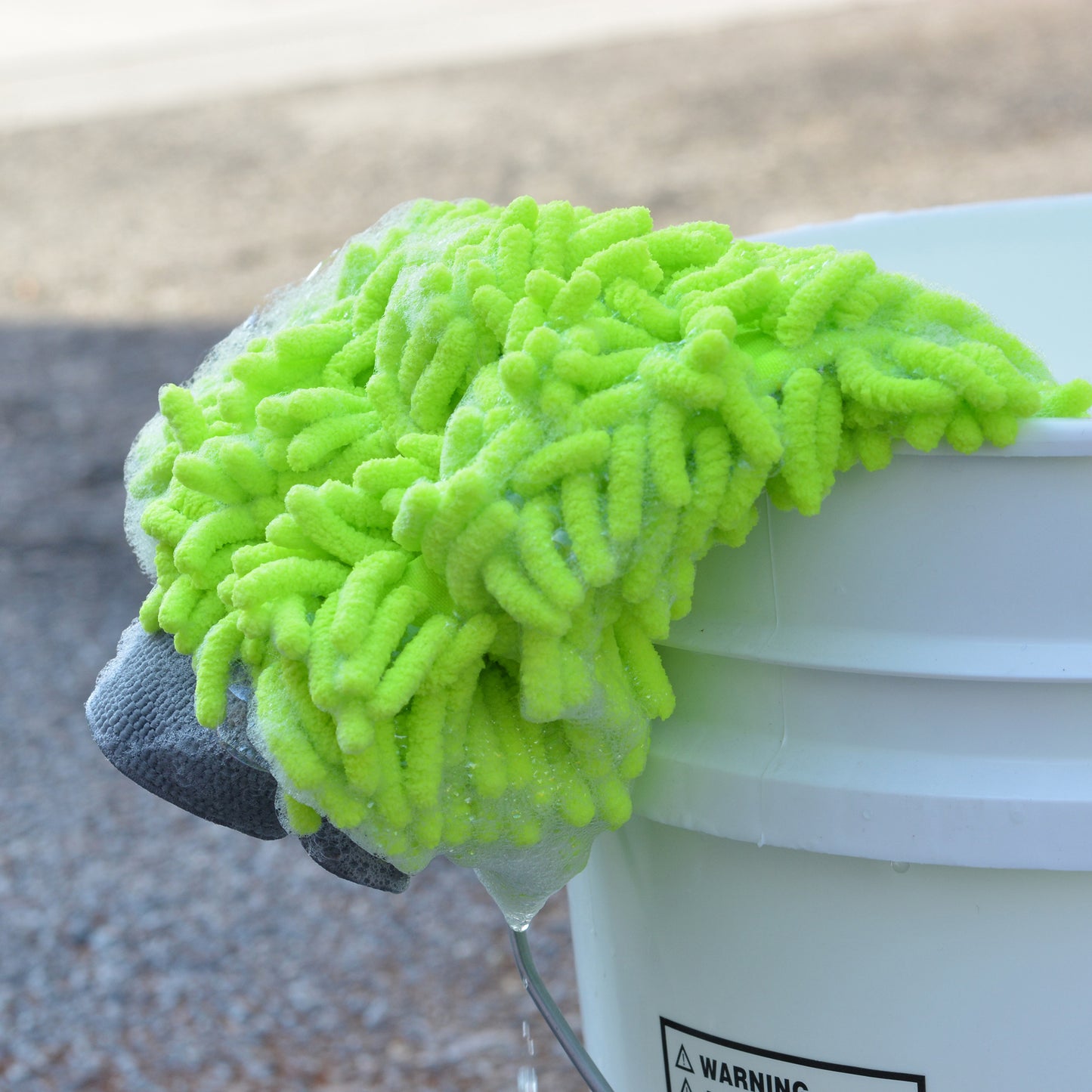 Chenille Wash Mitt, 1500 GSM