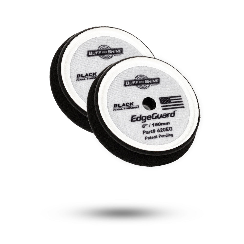 Buff & Shine EdgeGuard Black Finishing Foam Pad